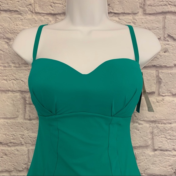NWT Profile by Gottex One Piece in Jade - Picture 2 of 15